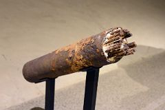 30 Reinforcing Tieback With 21 Steel Cables Enclosed In A Metal Pipe Was Drilled Into The Slurry Wall And Down Into Bedrock In Foundation Hall 911 Museum New York.jpg